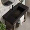 James Martin Vanities Auburn 36in Single Sink Console, Weathered Timber w/ Black Matte Mineral Composite Stone Top 165-V36-WTB-BM - alternate 2